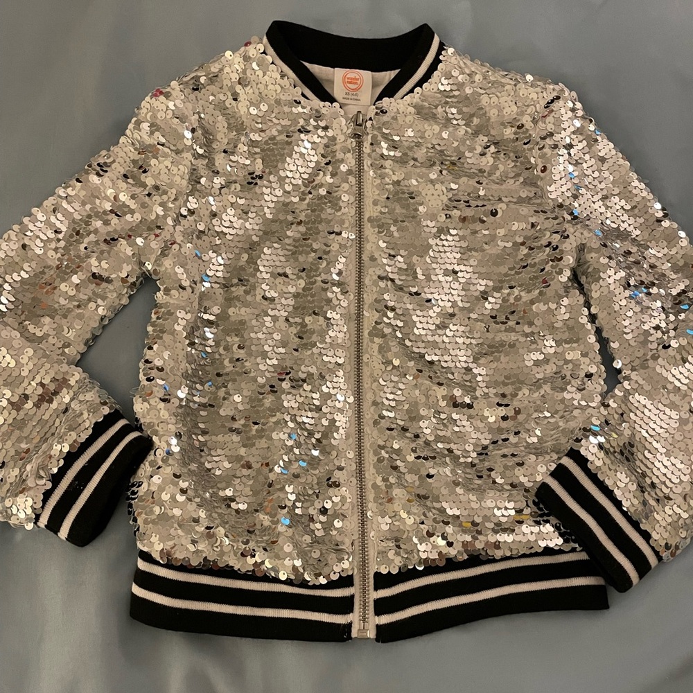Girls sequin jacket